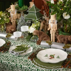 Heidi & Hans Skier Dinner Plate (Set Of 4)|Mrs. Alice Discount