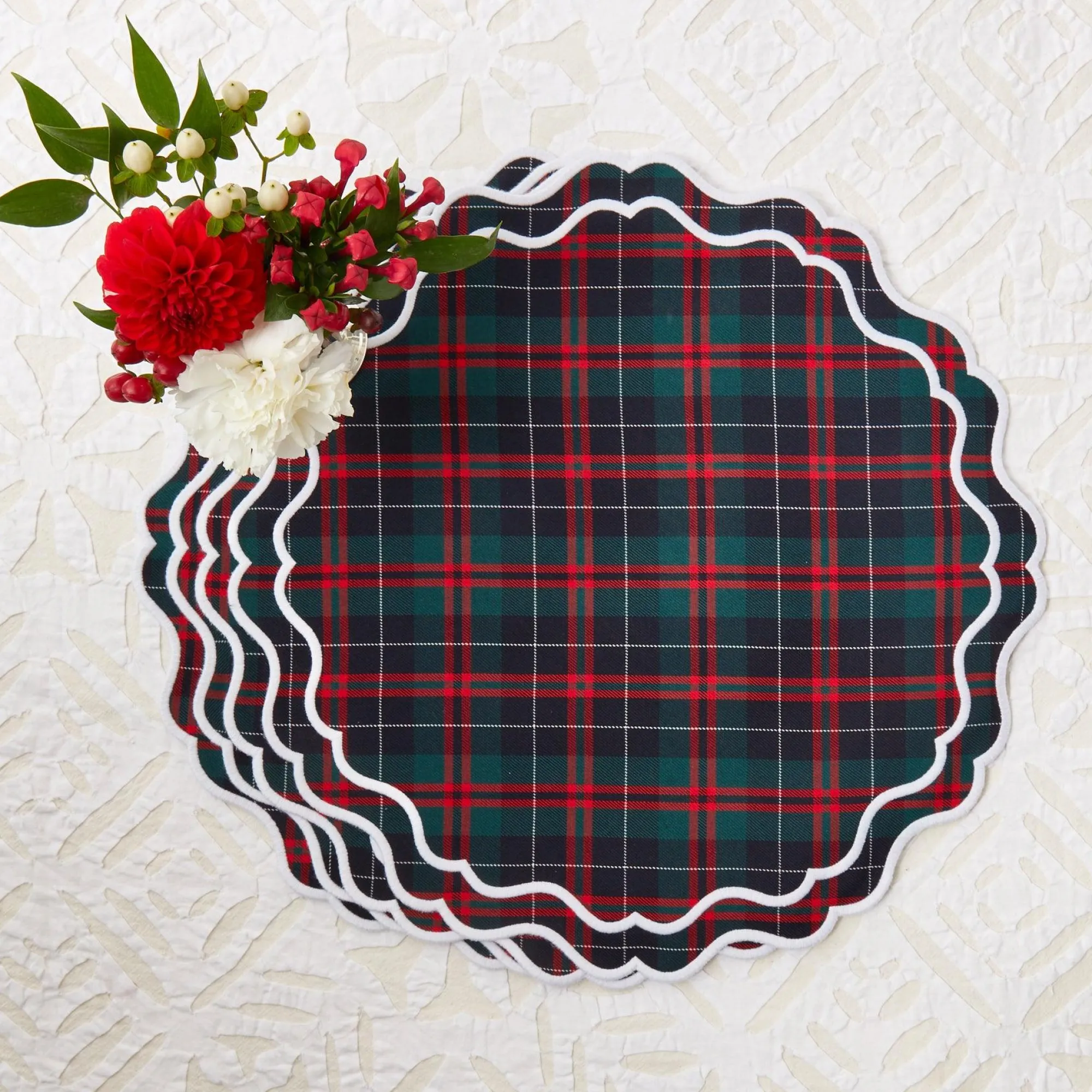 Highland Tartan Placemats (Set Of 4)|Mrs. Alice New
