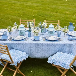 Hobnail Navy Glasses & Jug Set|Mrs. Alice Best