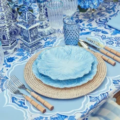 Hobnail Navy Glasses & Jug Set|Mrs. Alice New