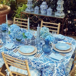 Hobnail Navy Jug|Mrs. Alice Hot