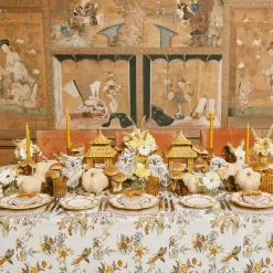 Honey Rattan Pagoda Lantern|Mrs. Alice Clearance