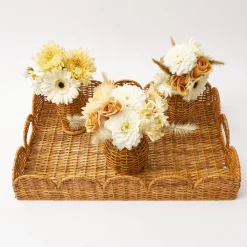 Honey Rattan Vase (Set Of 3)|Mrs. Alice Sale