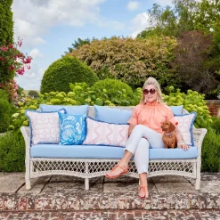 Ikat Stripe Fabric|Mrs. Alice Online