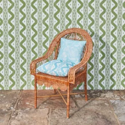 Ikat Stripe Fabric|Mrs. Alice Outlet