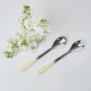 Ivory Salad Servers|Mrs. Alice Hot