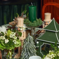 Large Mercury Pillar Candle Stand (Pair)|Mrs. Alice Sale