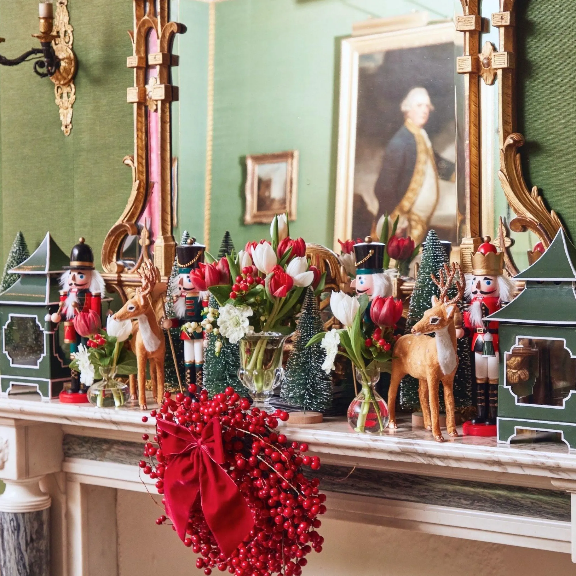 Large Ruby Red Velvet Bow|Mrs. Alice Clearance