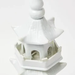 Large White Porcelain Pagoda|Mrs. Alice Sale