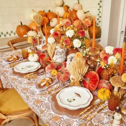 Leaves Of Autumn Tablecloth|Mrs. Alice Online