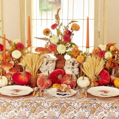 Leaves Of Autumn Tablecloth|Mrs. Alice Online