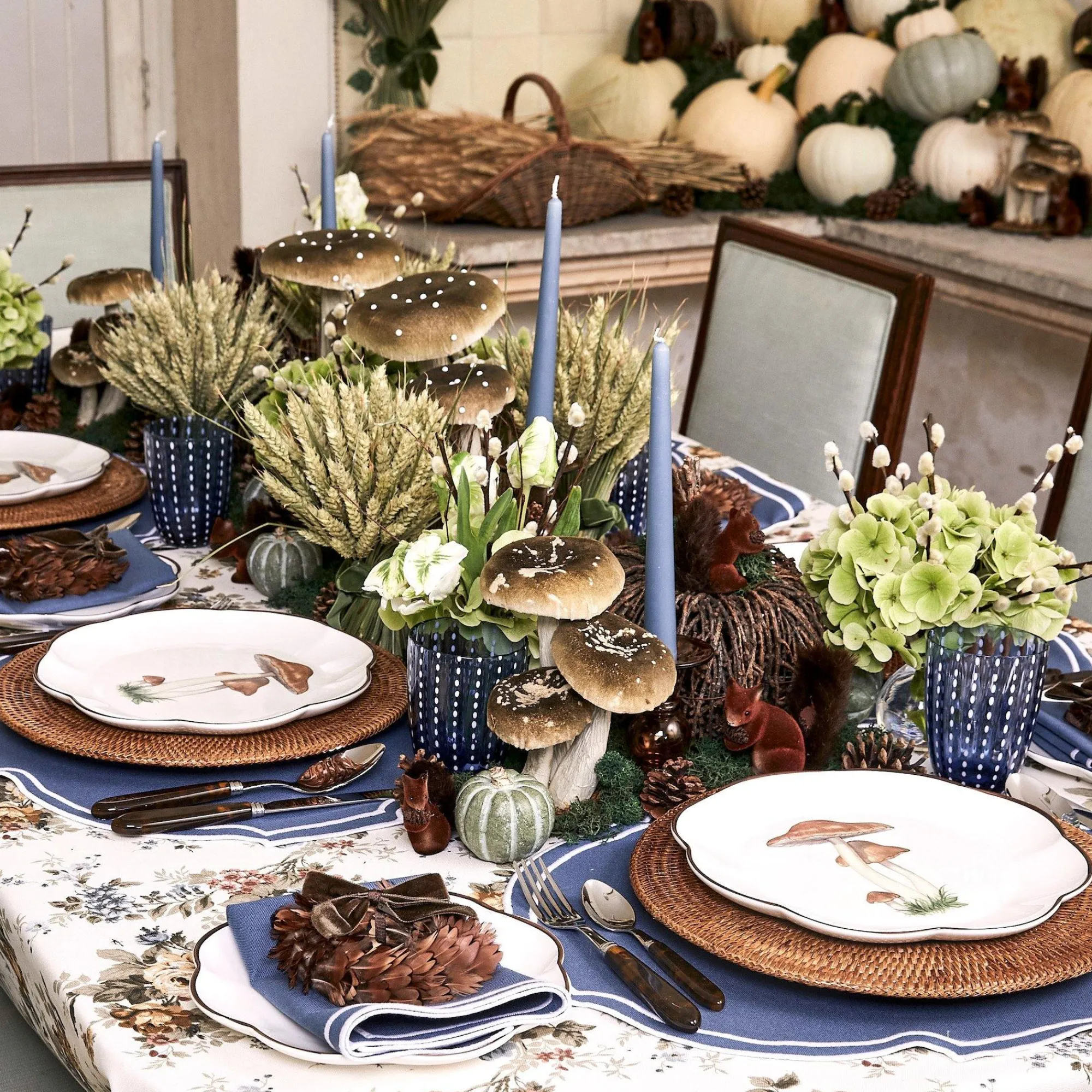 Liberty Blue Napkins (Set Of 4)|Mrs. Alice Best