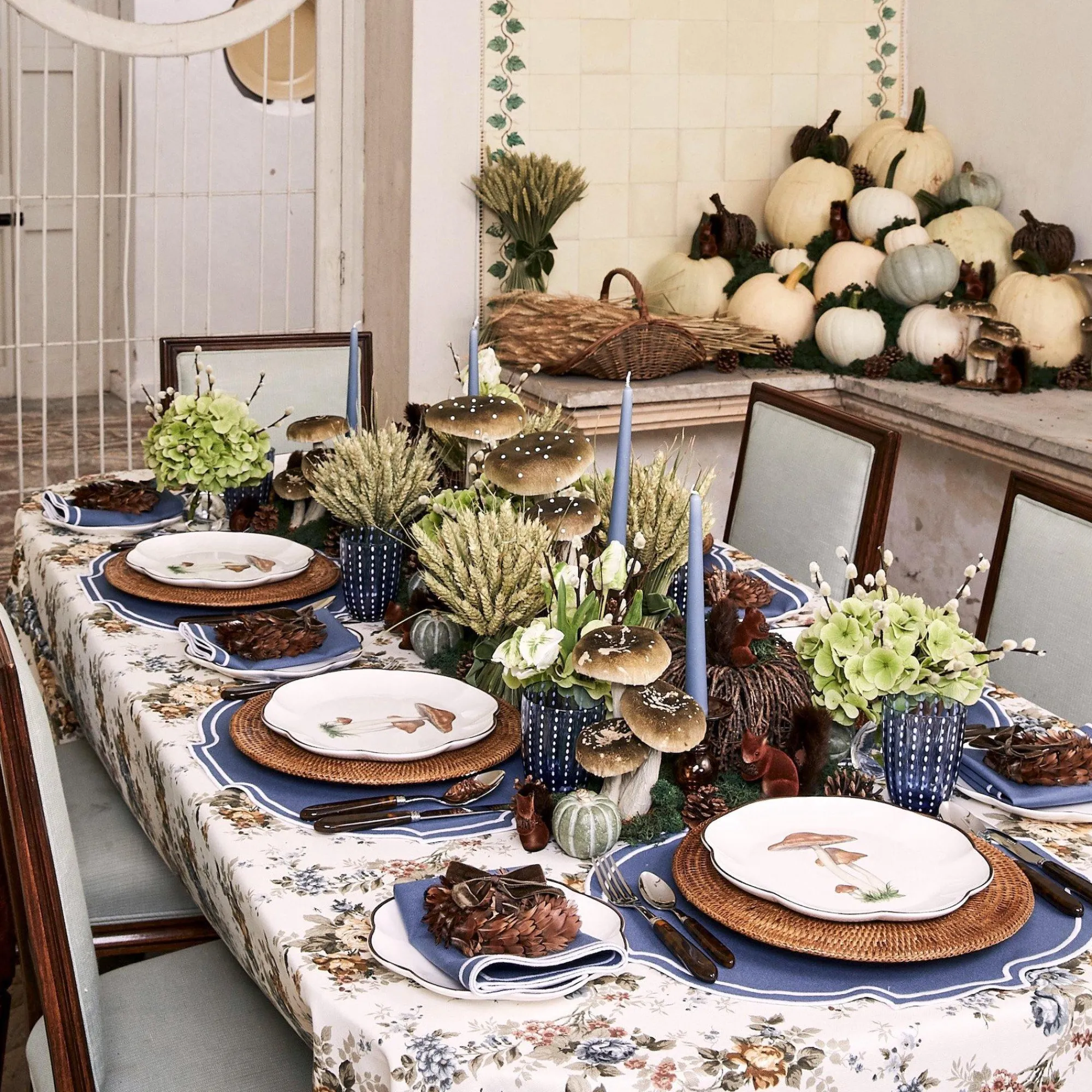 Liberty Blue Napkins (Set Of 4)|Mrs. Alice Best