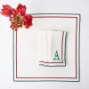 Liberty Candy Cane Napkins (Set Of 4)|Mrs. Alice New