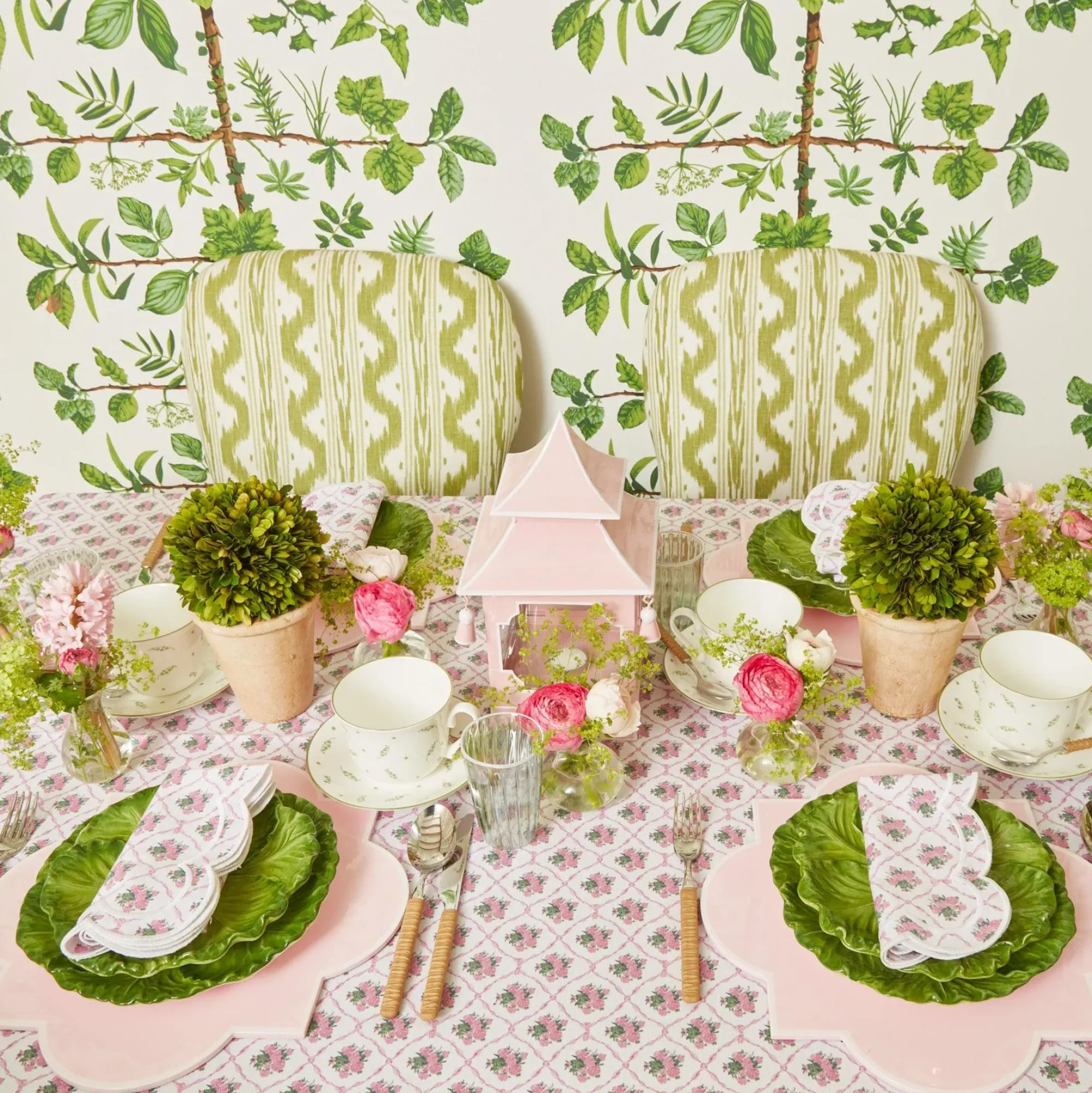 Light Brown Rattan Effect Cutlery (4Pcs)|Mrs. Alice Outlet