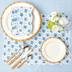 Light Brown Rattan Effect Cutlery (4Pcs)|Mrs. Alice Outlet