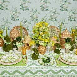 Light Brown Rattan Effect Cutlery (4Pcs)|Mrs. Alice Outlet