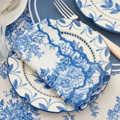 Lilibet Toile Napkins (Set Of 4)|Mrs. Alice Best
