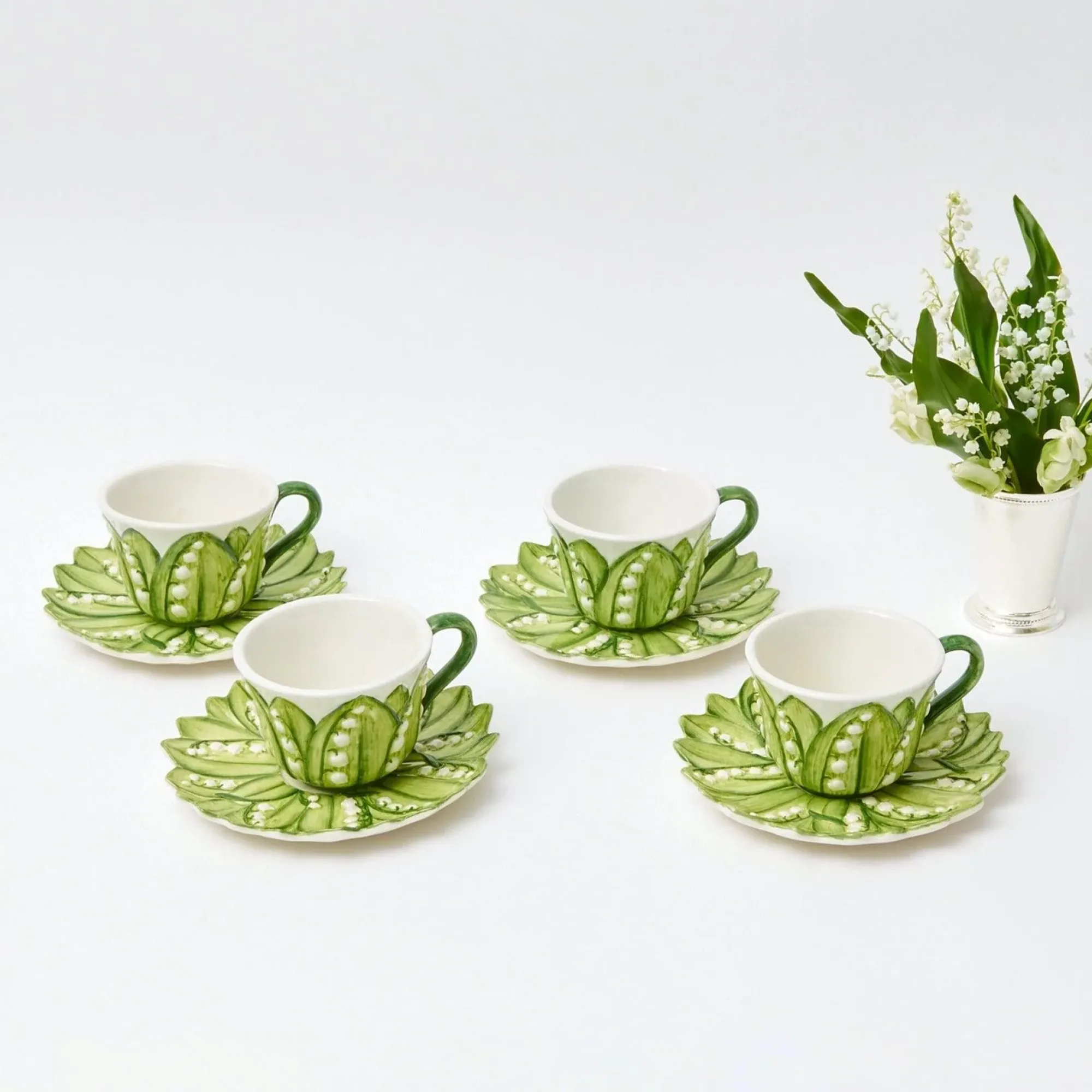 Lily Of The Valley Breakfast Cup|Mrs. Alice Hot