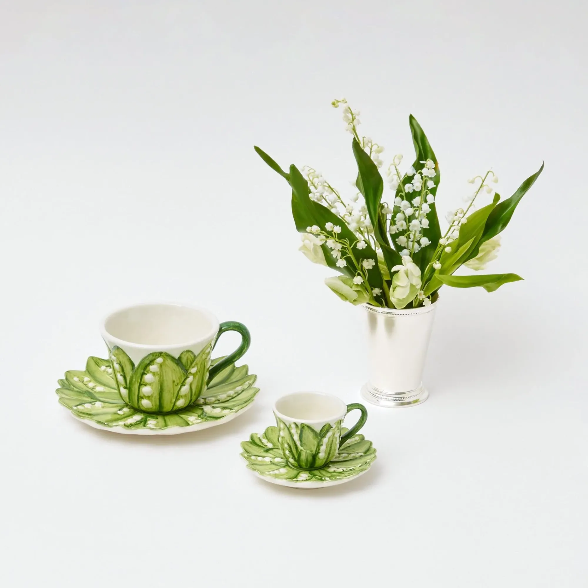 Lily Of The Valley Breakfast Cup|Mrs. Alice Hot