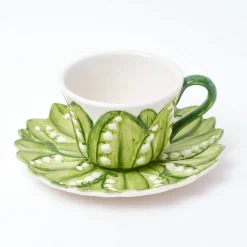 Lily Of The Valley Breakfast Cup & Saucer|Mrs. Alice