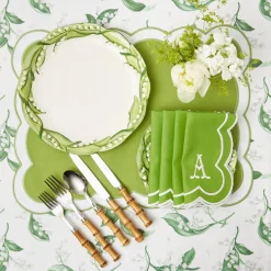 Lily Of The Valley Dinner Plates (Set Of 4)|Mrs. Alice Clearance