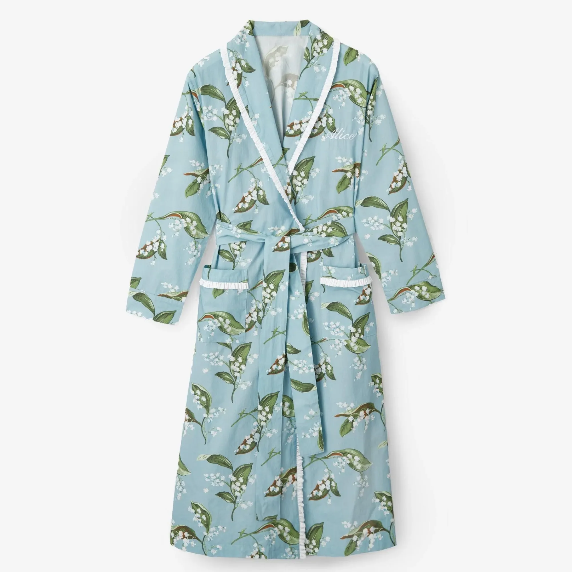 Lily Of The Valley Dressing Gown|Mrs. Alice New