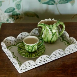 Lily Of The Valley Espresso Cup & Saucer|Mrs. Alice Outlet