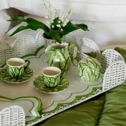 Lily Of The Valley Espresso Cup & Saucer|Mrs. Alice Outlet