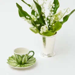 Lily Of The Valley Espresso Cup & Saucer|Mrs. Alice Outlet