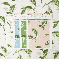 Lily Of The Valley Fabric|Mrs. Alice Clearance