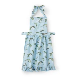 Lily Of The Valley Frilled Apron|Mrs. Alice Clearance