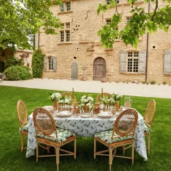 Lily Of The Valley White Linen Napkins (Set Of 4)|Mrs. Alice Online