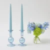 Madeline Azure Candle Holders (Pair)|Mrs. Alice
