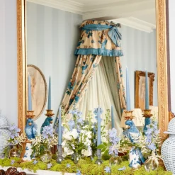 Madeline Azure Candle Holders (Pair)|Mrs. Alice