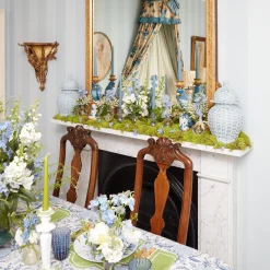 Madeline Azure Candle Holders (Pair)|Mrs. Alice