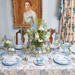 Madeline Azure Candle Holders (Pair)|Mrs. Alice