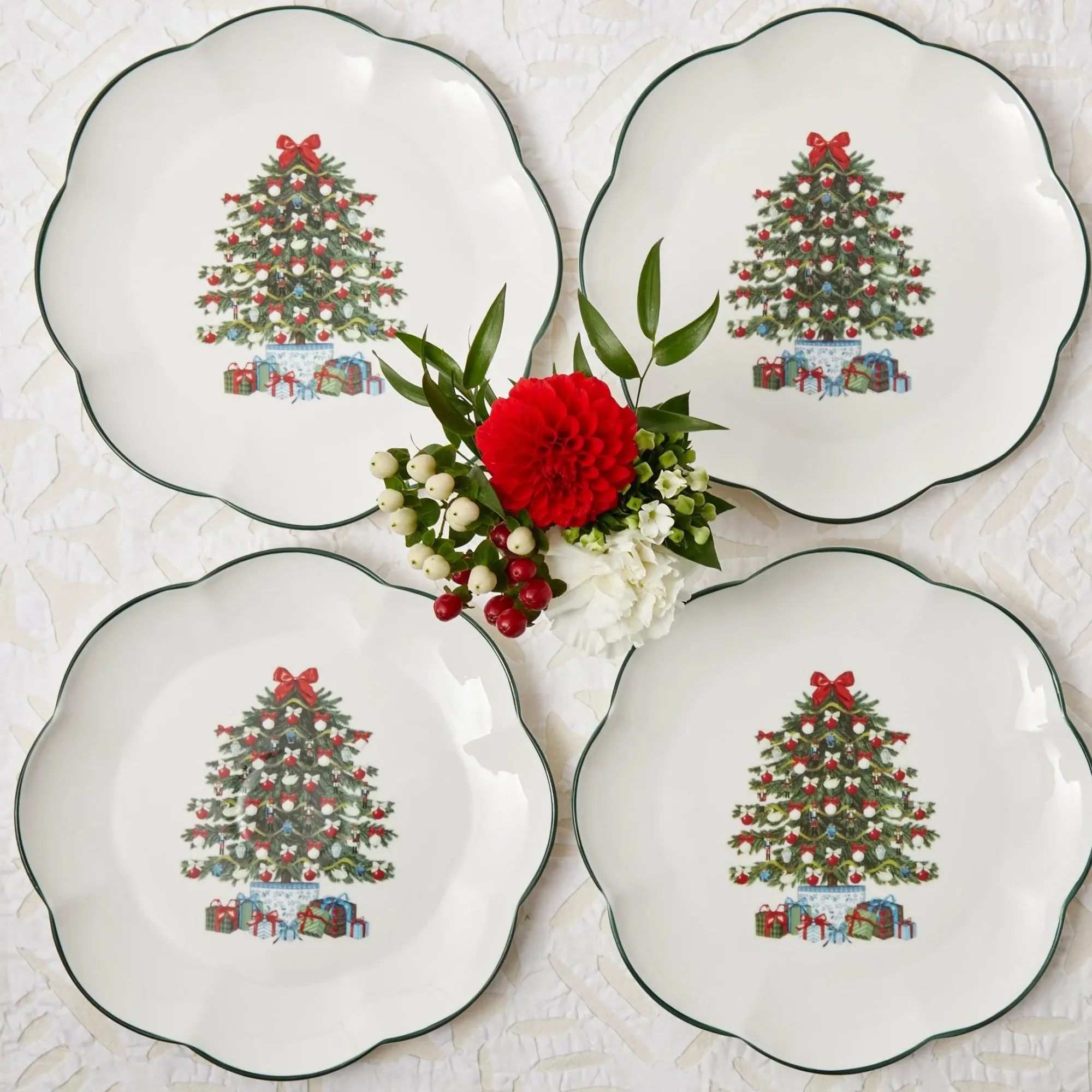 Christmas Tree Dinner Plate|Mrs. Alice Discount