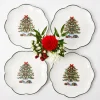 Christmas Tree Dinner Plate (Set Of 4)|Mrs. Alice Outlet