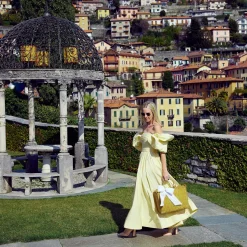 Rattan Tote Bag (White Bow)|Mrs. Alice Outlet