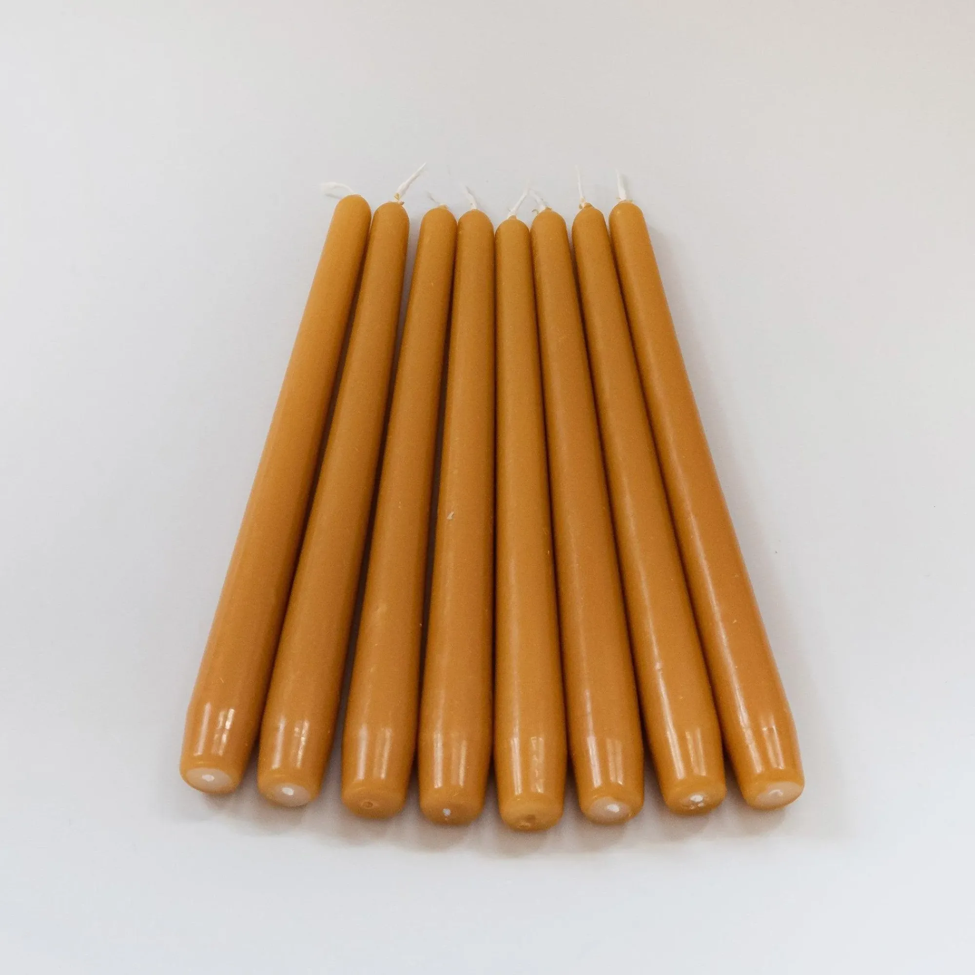 Mustard Candles (Set Of 8)|Mrs. Alice Best