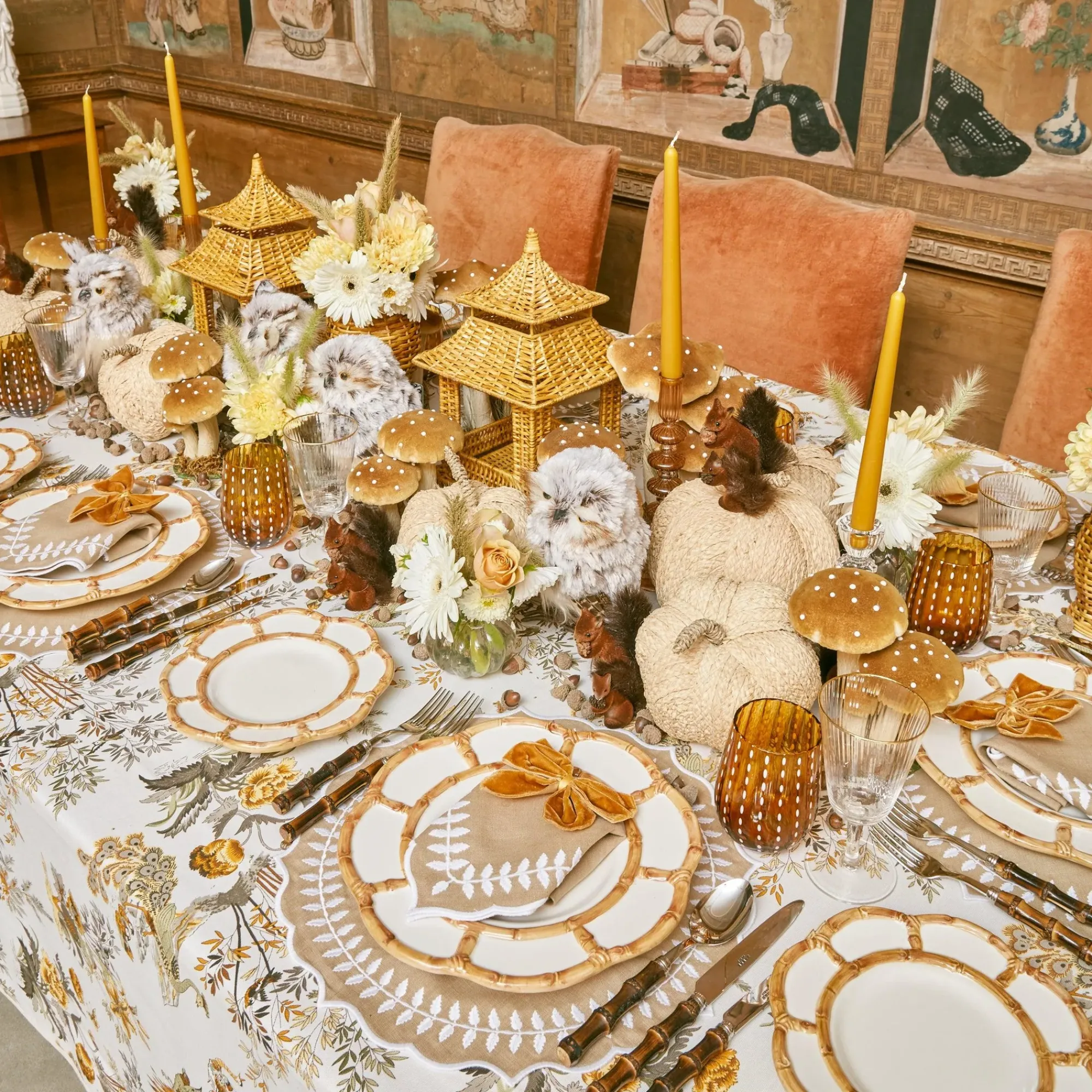 Mustard Candles (Set Of 8)|Mrs. Alice Best