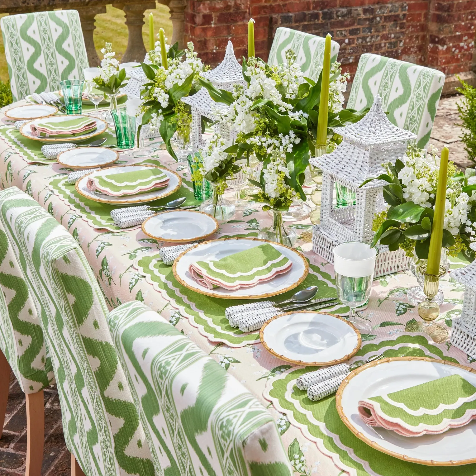 Nancy Bamboo Dinner Plate (Set Of 4)|Mrs. Alice Online