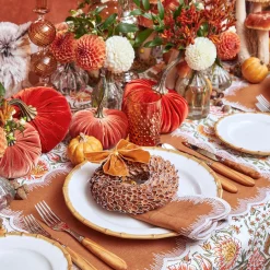 Nancy Bamboo Dinner Plate (Set Of 4)|Mrs. Alice Best