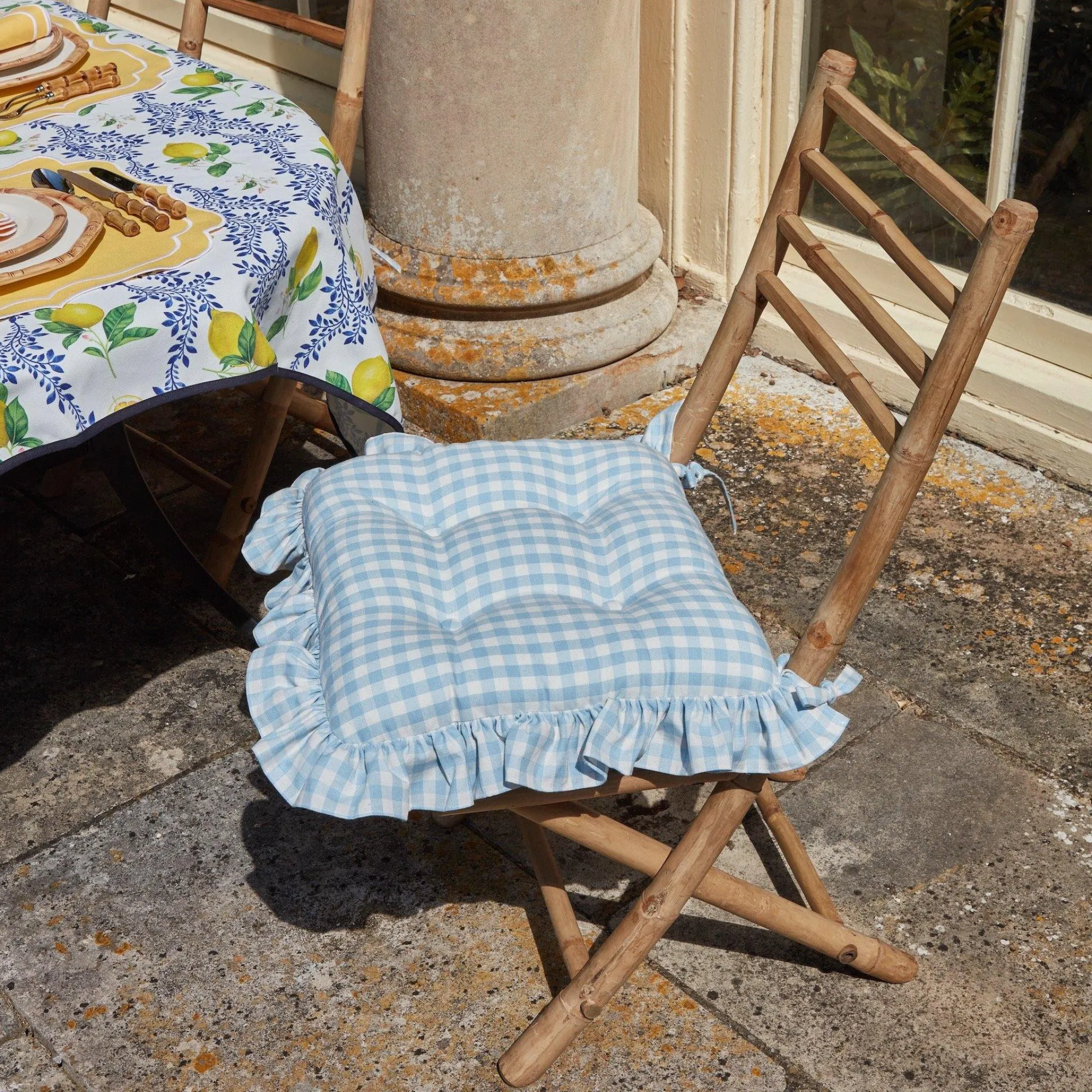 Nancy Bamboo Garden Chair|Mrs. Alice Discount