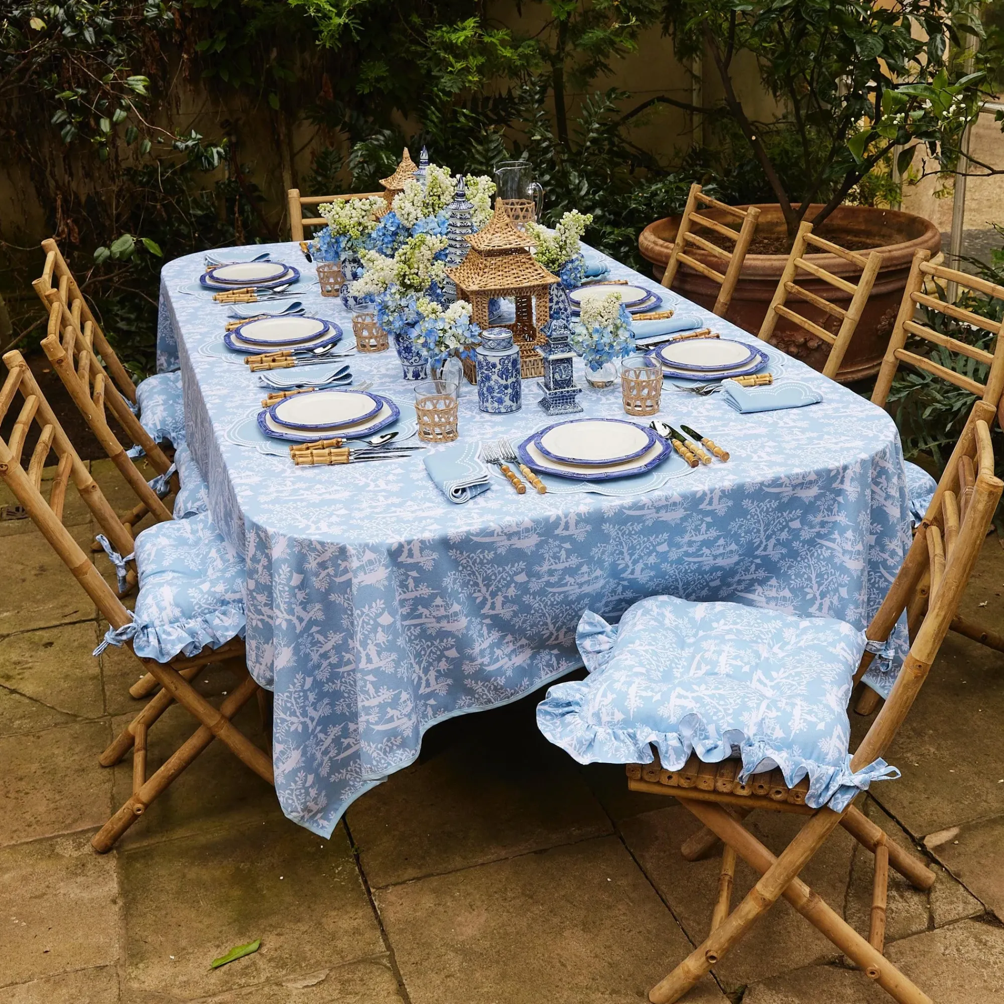 Nancy Bamboo Garden Chair|Mrs. Alice Discount