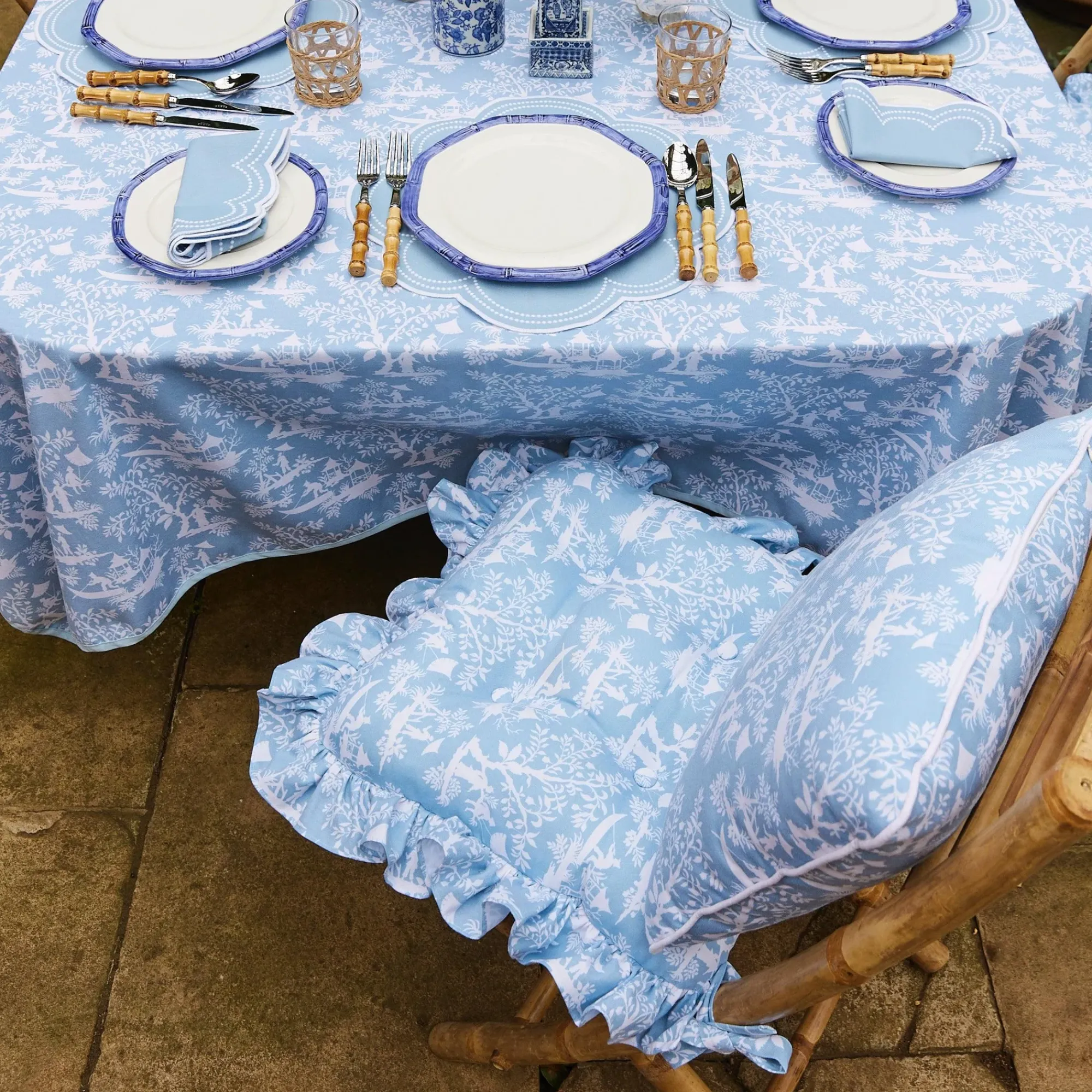 Nancy Bamboo Garden Chair|Mrs. Alice Discount