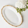 Nancy Bamboo Oval Platter|Mrs. Alice