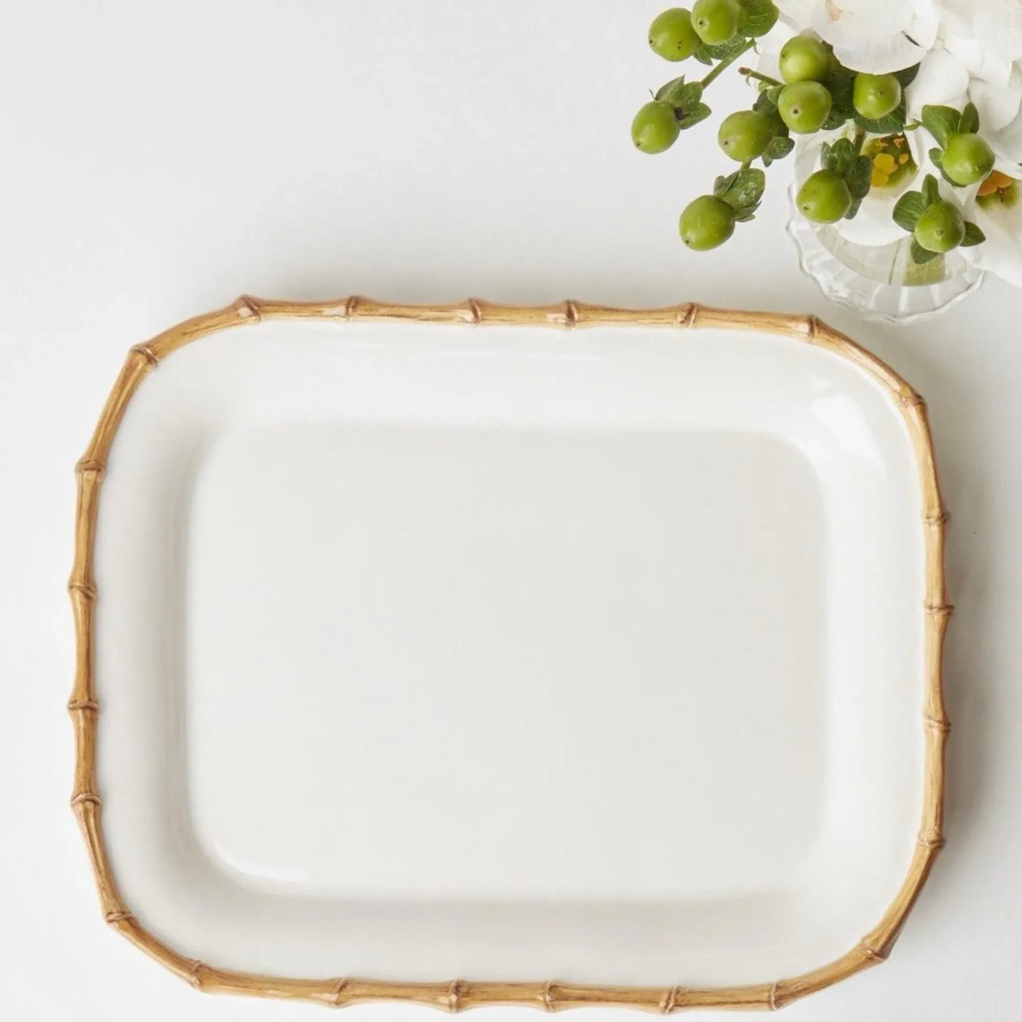 Nancy Bamboo Rectangle Platter|Mrs. Alice New