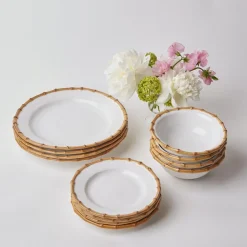Nancy Bamboo Starter Plate (Set Of 4)|Mrs. Alice